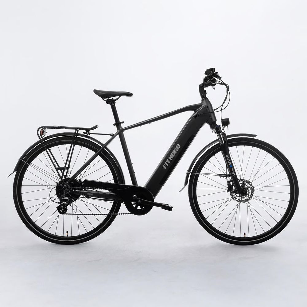 FitNord Venture 300 Elsykkel G2 sort - Flere størrelser