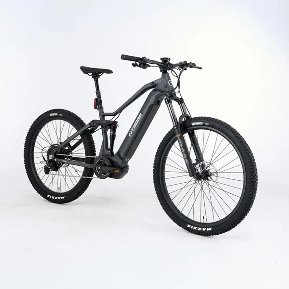 FitNord Ranger 700FS terrengelsykkel G2, svart