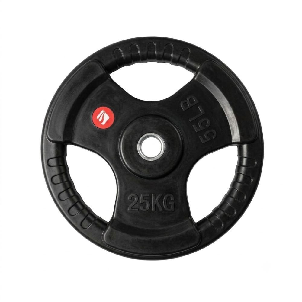 inSPORTline Graton Vektskive med Gummibelegg 25-2,5kg / 30 mm