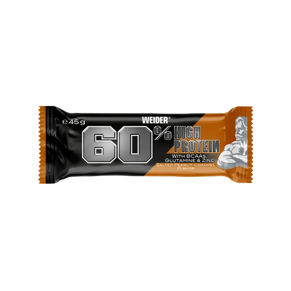 Weider 60 % Protein Bar Salted Peanut Caramel 1 stk