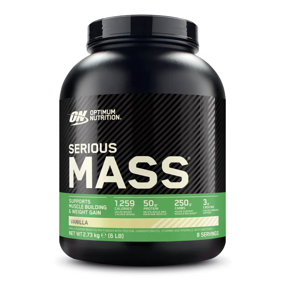 Optimum Nutrition Serious Mass Proteinpulver - Flere varianter – 2730g