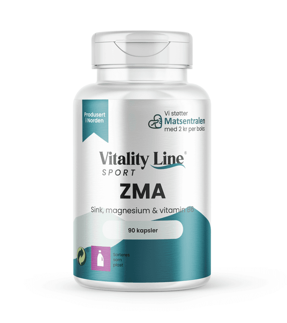 Hovedbilde Vitality Line Sport ZMA - 90 kapsler