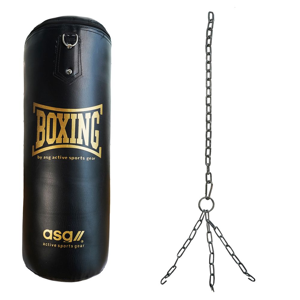 Boksesett barn ASG Boksebag+hansker, 60 cm, 11 kg