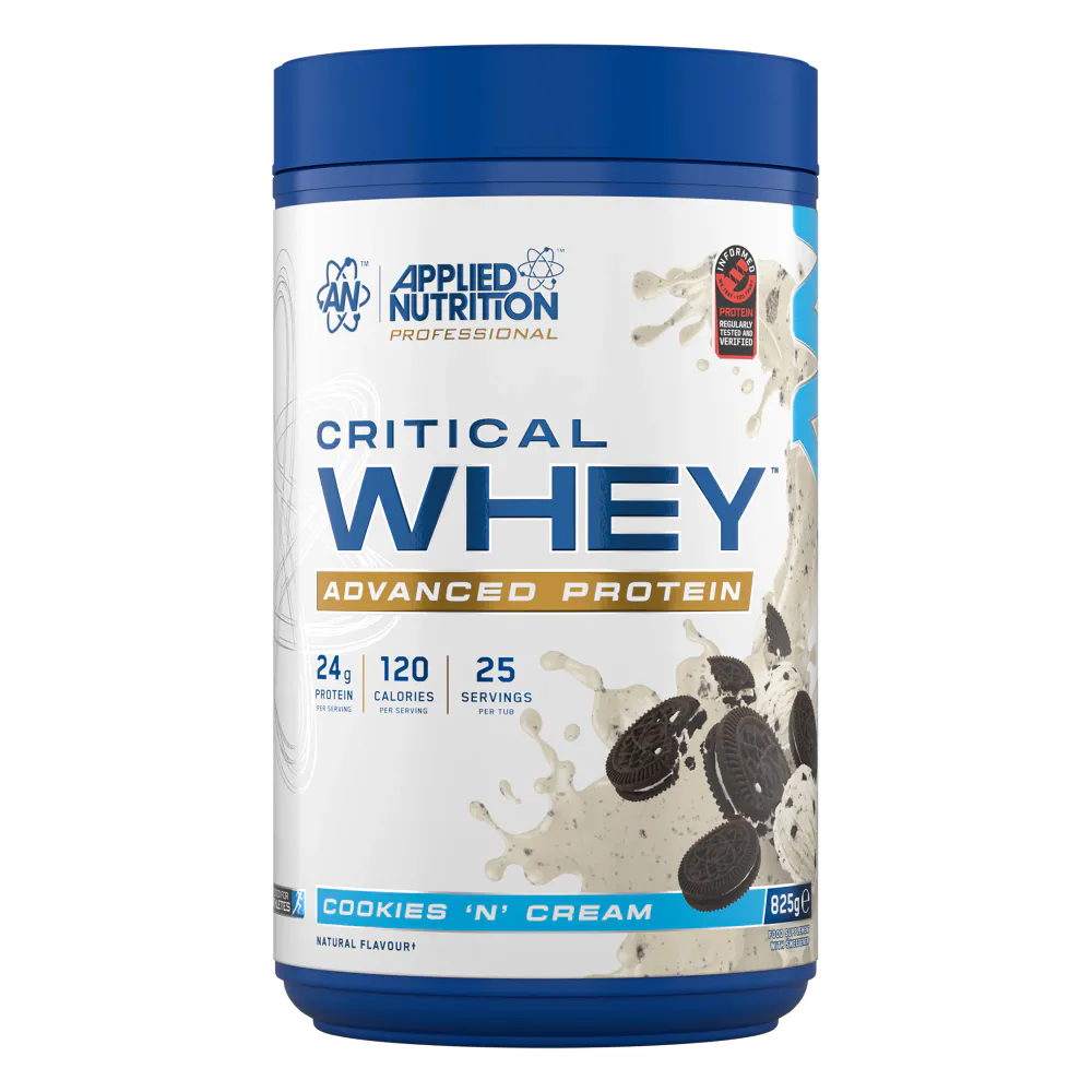 Applied Nutrition Critical Whey – Flere varianter – 825g