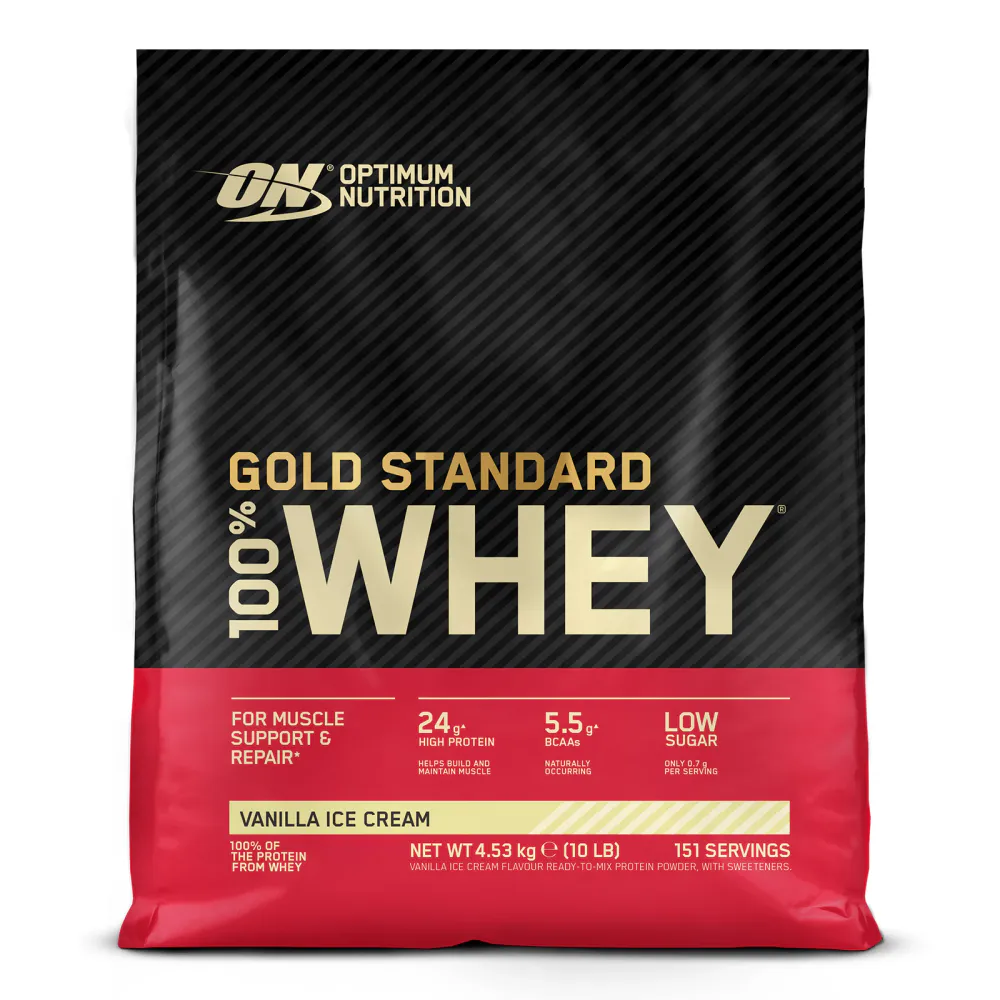 Optimum Nutrition Gold Standard 100% Whey Vanilla Ice Cream – 4530g