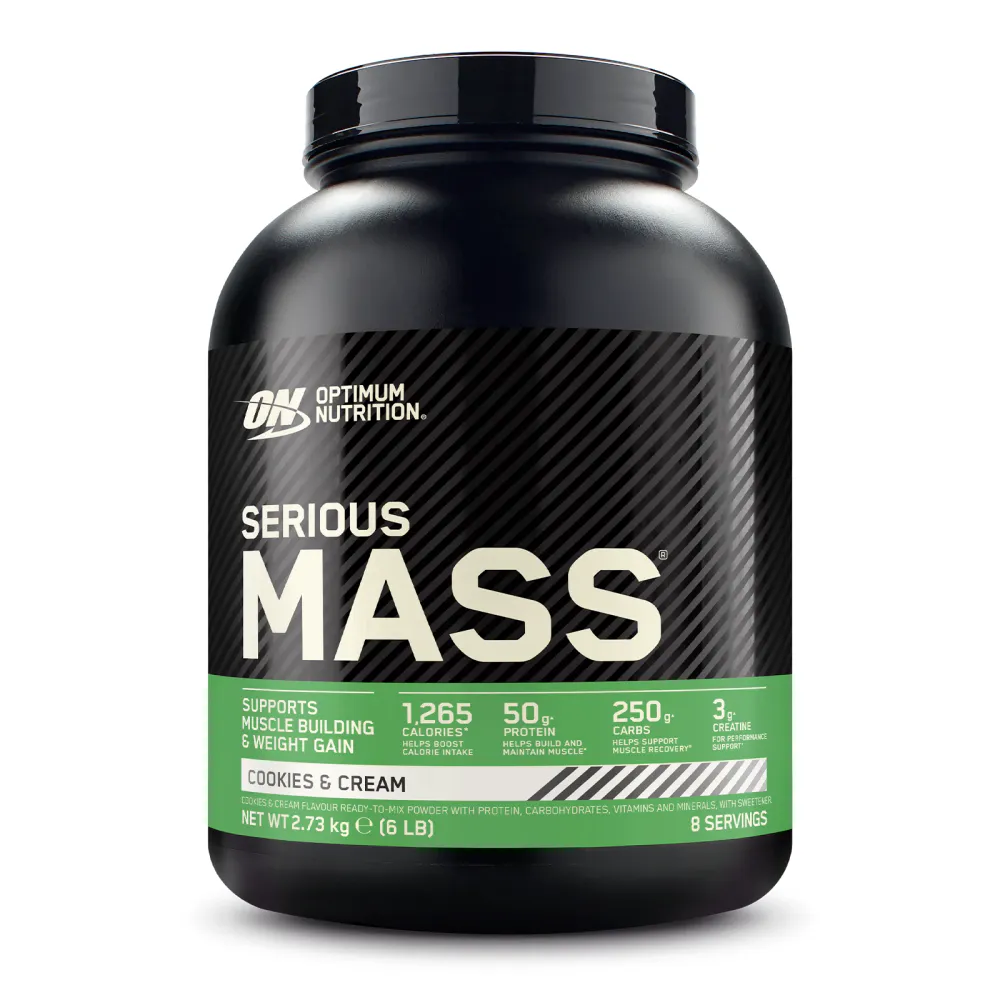Optimum Nutrition Serious Mass Proteinpulver - Flere varianter – 2730g