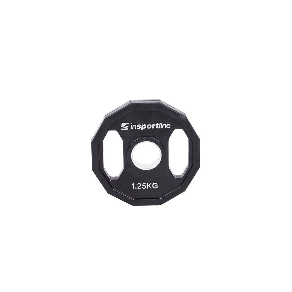 Vektskivesett 157,5 kg 50 mm gummibelagt Ruberton
