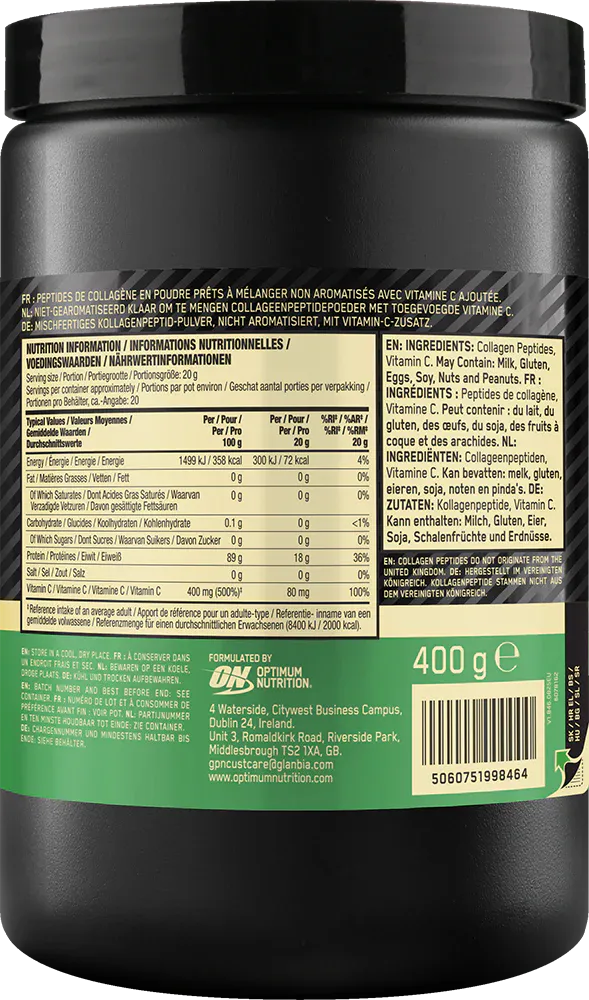 Optimum Nutrition Collagen Peptides 634 g