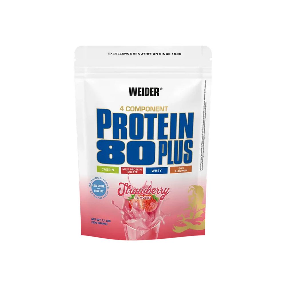 Weider Protein 80 Plus Strawberry - 500 g