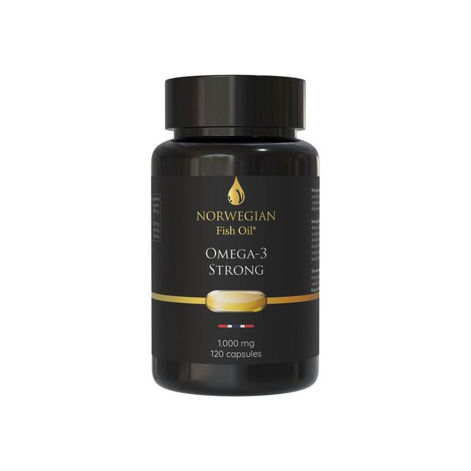 Hovedbilde Norwegian Fish Oil Omega-3 Strong – 120 ...