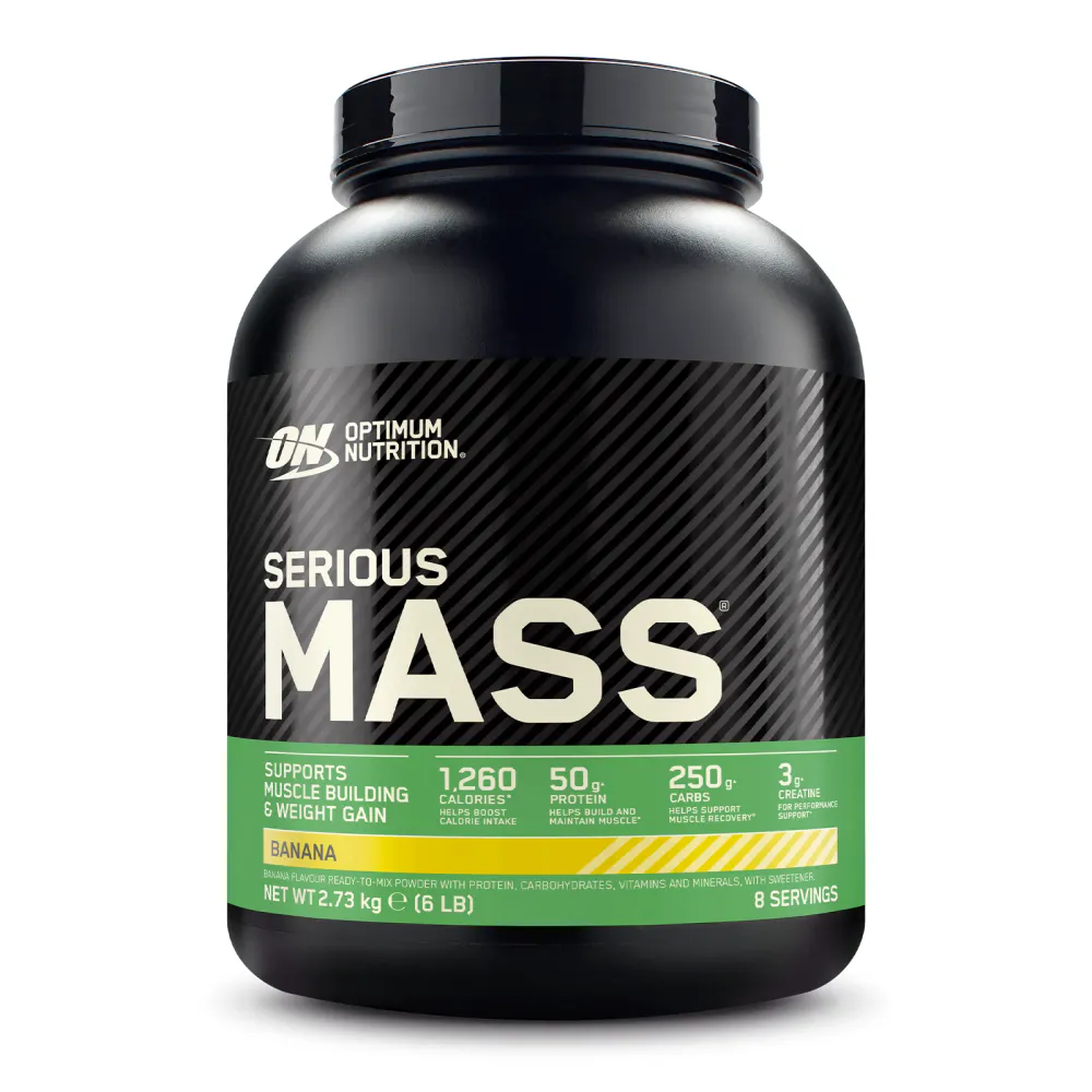 Optimum Nutrition Serious Mass Proteinpulver - Flere varianter – 2730g